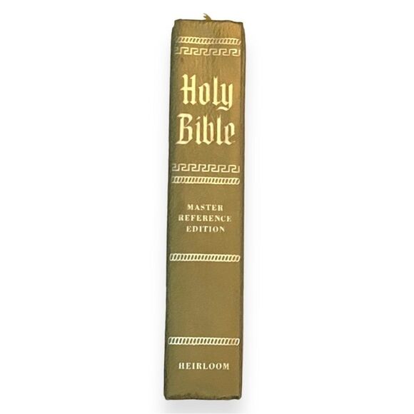 Vtg Family Heirloom Holy Bible Master Reference Red Letter Edition KJV Hardcover - Picture 6 of 13